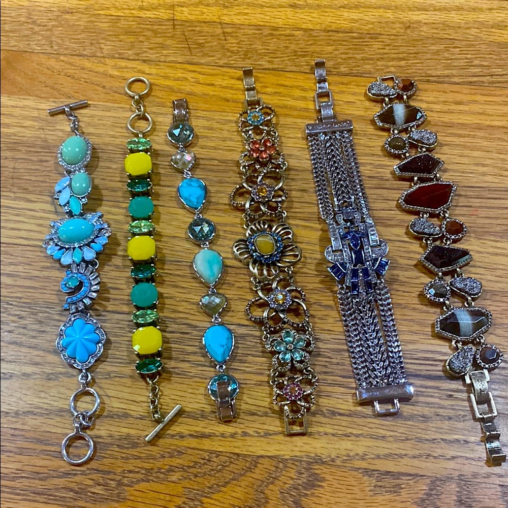 Chloe + Isabel statement bracelets.